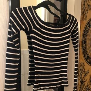 Striped long sleeved shirt XS